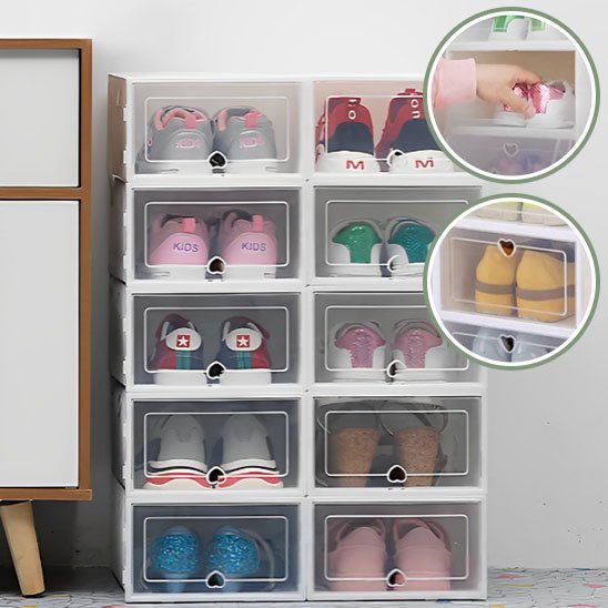 Boite à chaussures | Design Empilable - Organise ta maison