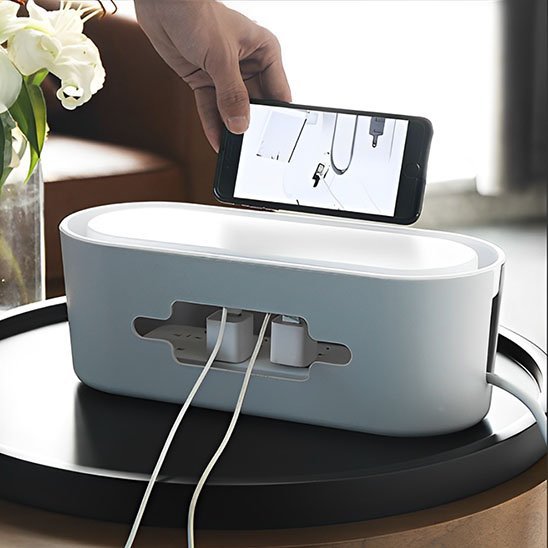 Boite rangement cable | OrganizeBox - Organise ta maison