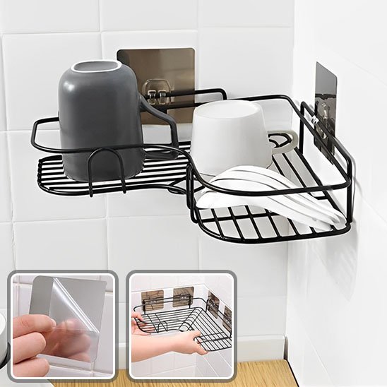 Etagere douche | SuspendoFix - Organise ta maison