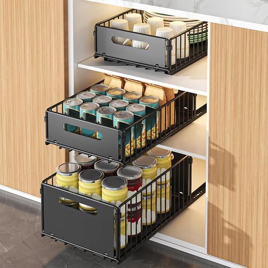 Tiroir coulissant | OptiRack - Organise ta maison