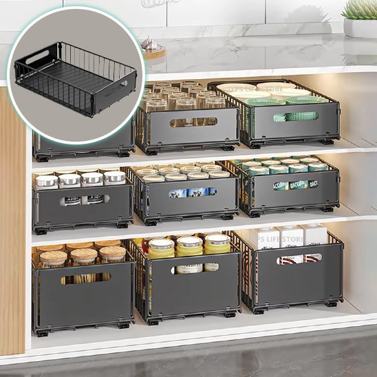 Tiroir coulissant | OptiRack - Organise ta maison