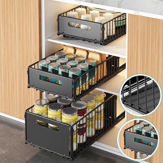 Tiroir coulissant | OptiRack - Organise ta maison