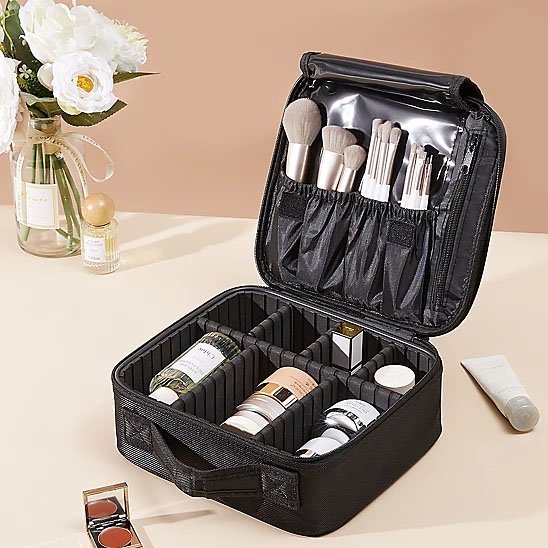 Trousse de maquillage | Élégance Compartimentée - Organise ta maison