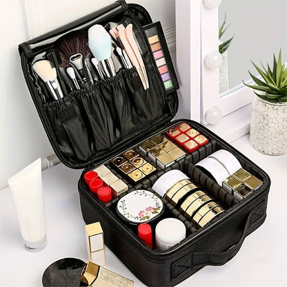Trousse de maquillage | Élégance Compartimentée - Organise ta maison